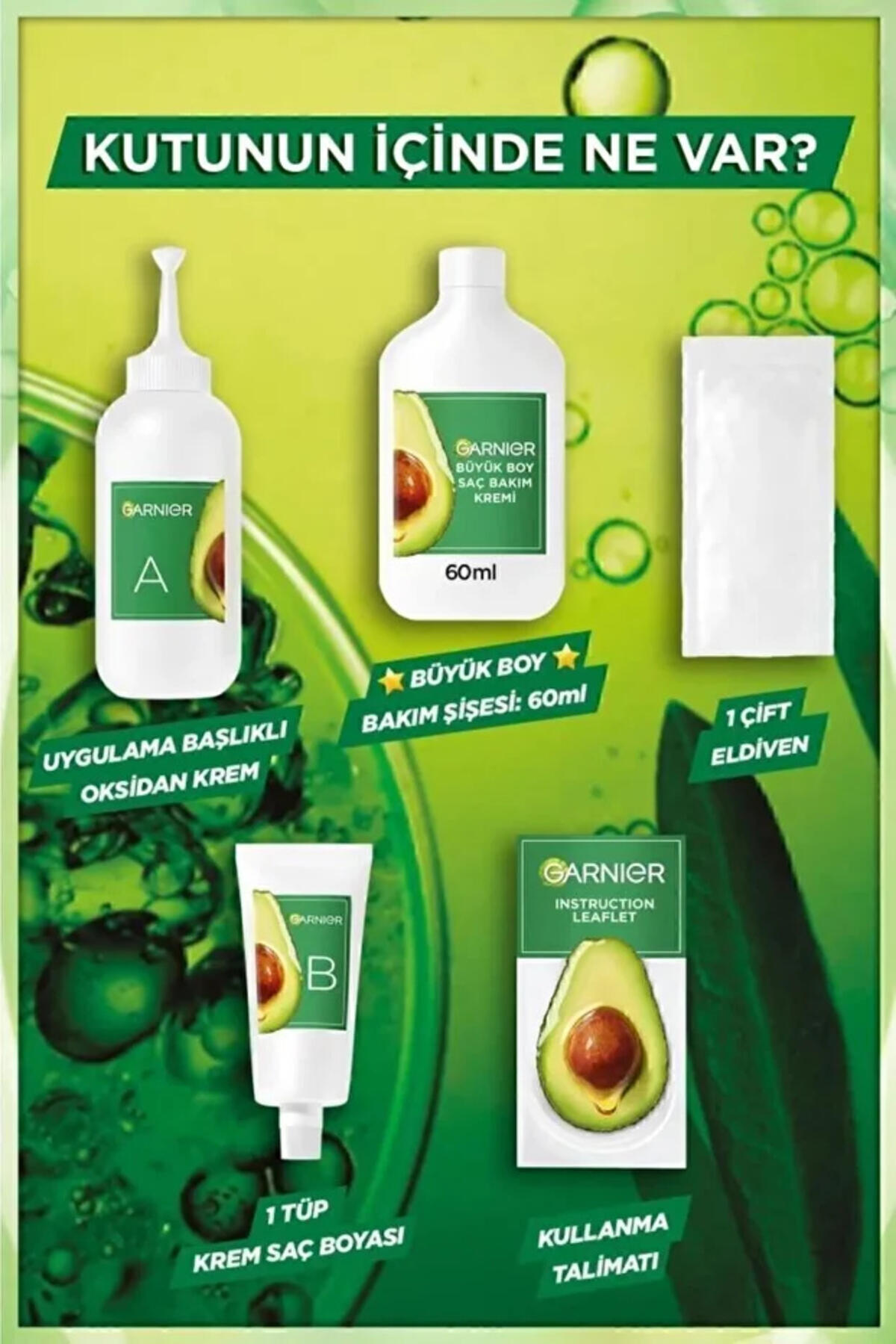 Garnier Saç Boyası Nutrisse Ultra Creme No:6.3 Altın Kumral