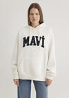 Mavi Sweatshirt M1S10175-80194 Beyaz