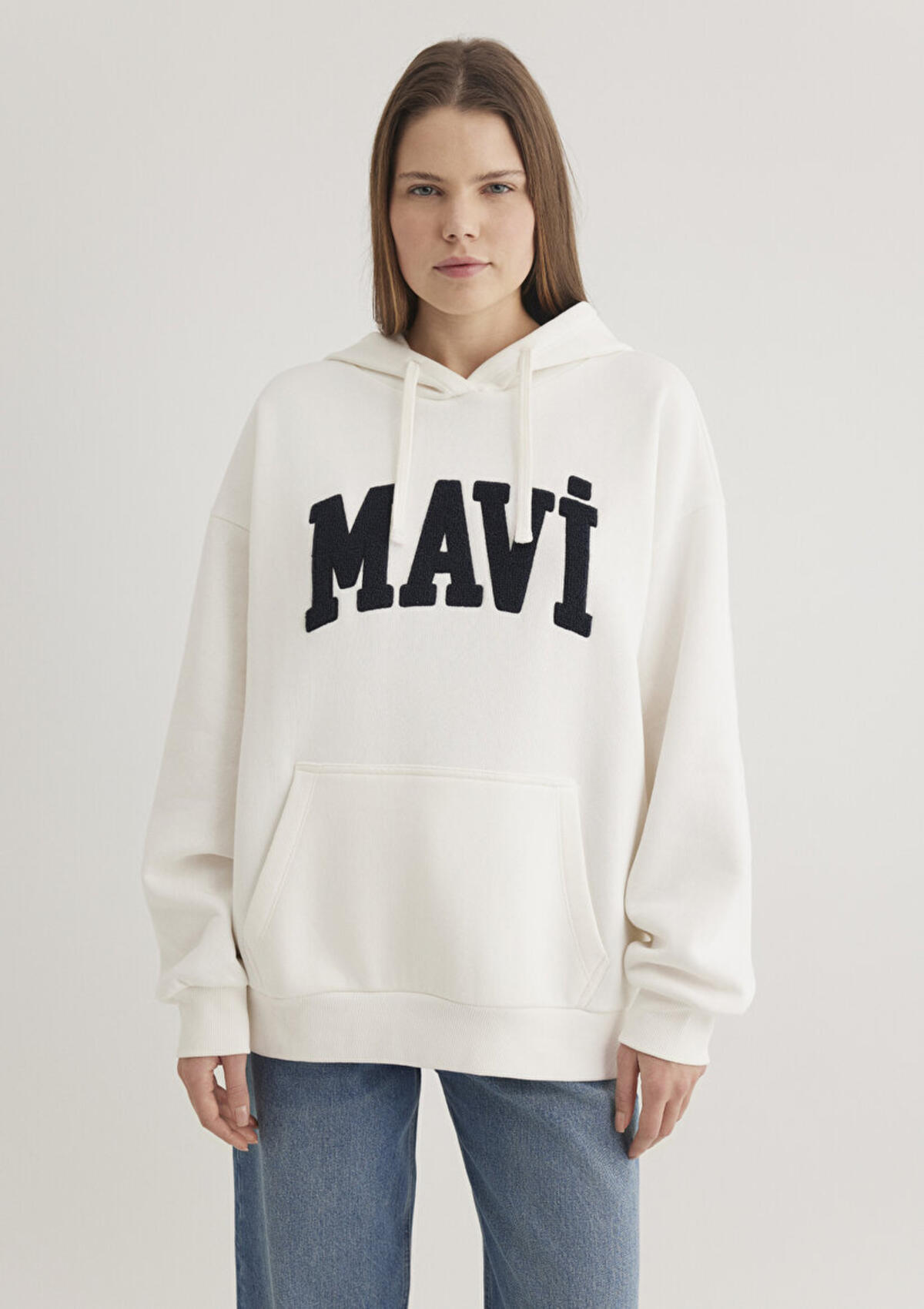 Mavi Sweatshirt M1S10175-80194 Beyaz