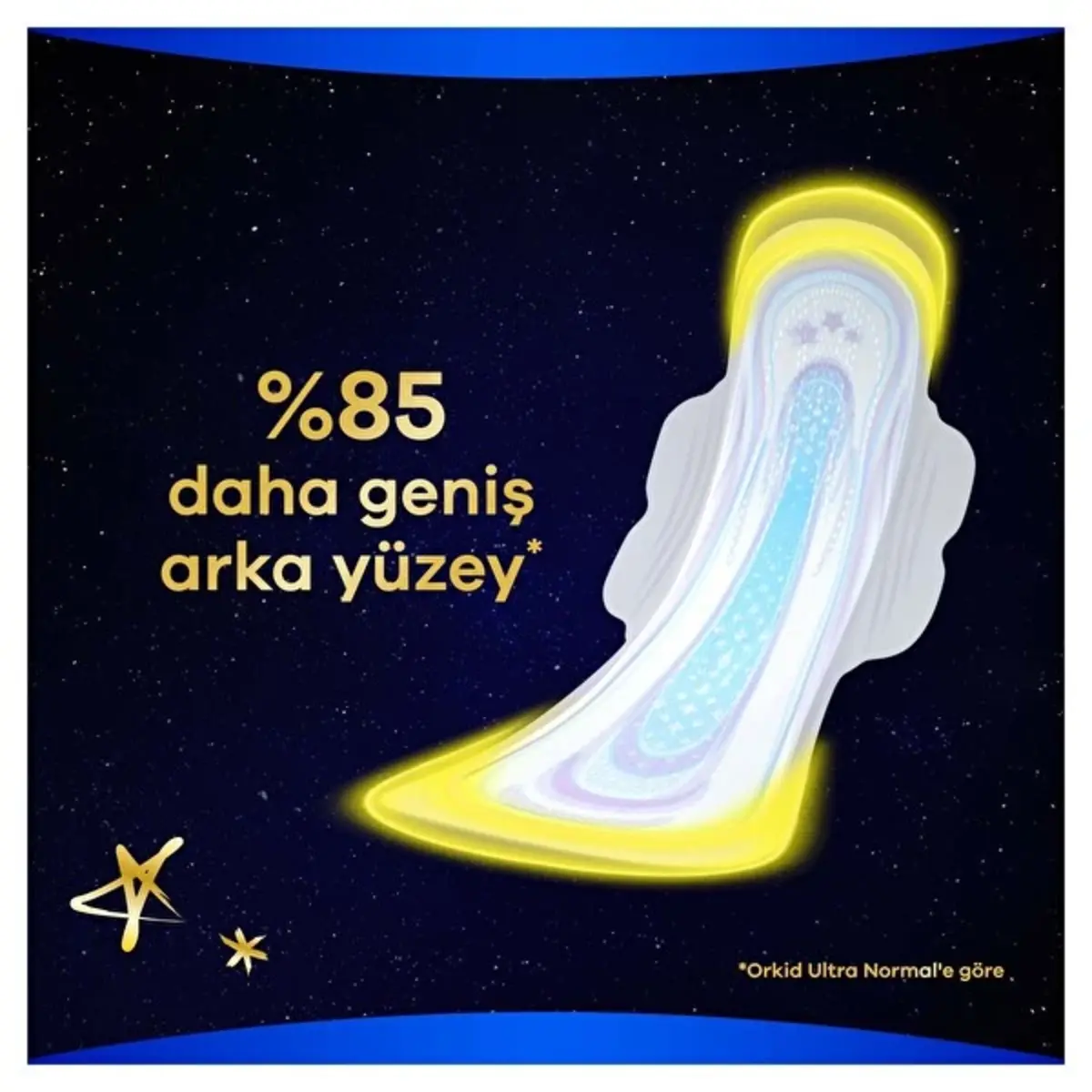 Orkid Hijyenik Ped Ultra Extra Gece Plus 20Li N:5