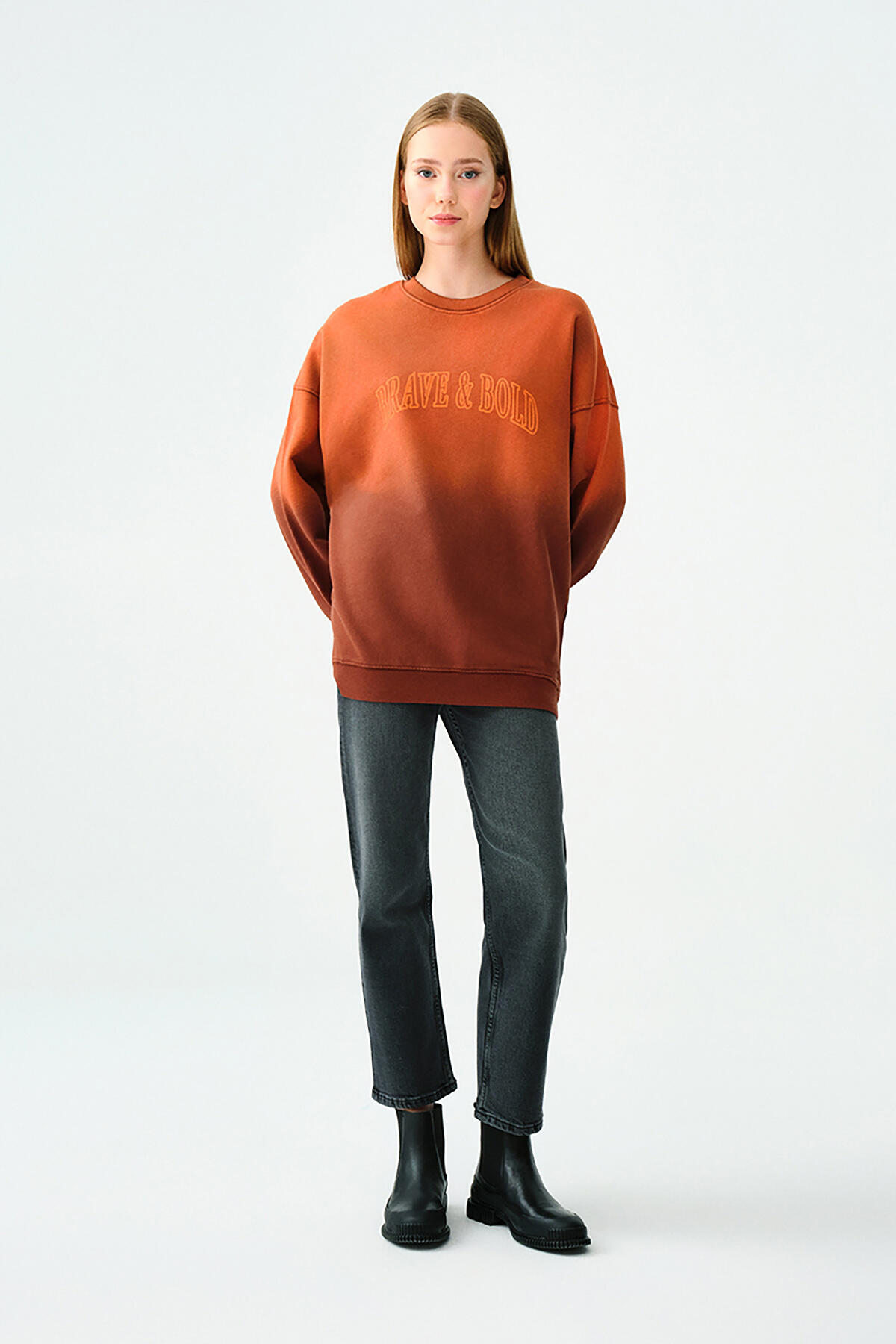 Loft Sweatshirt LF2036800 Kahverengi