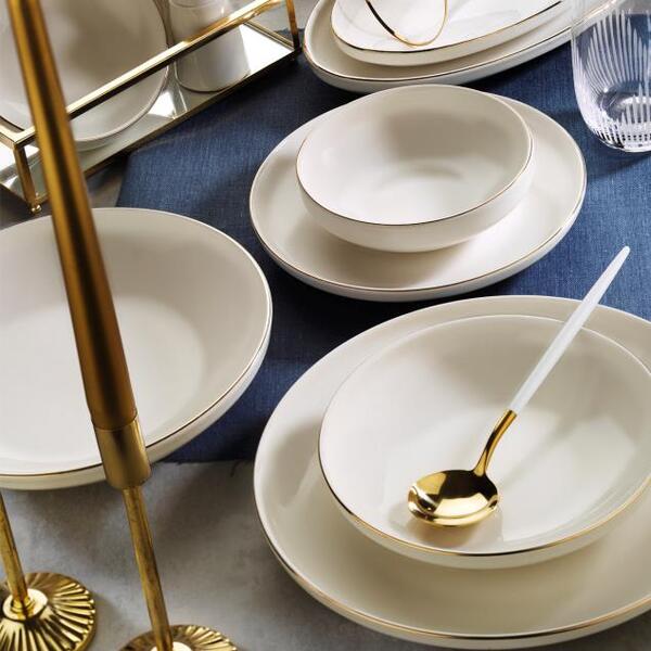 Aryıldız Yemek Takımı 30P Acoustıc Gold Ar4038147