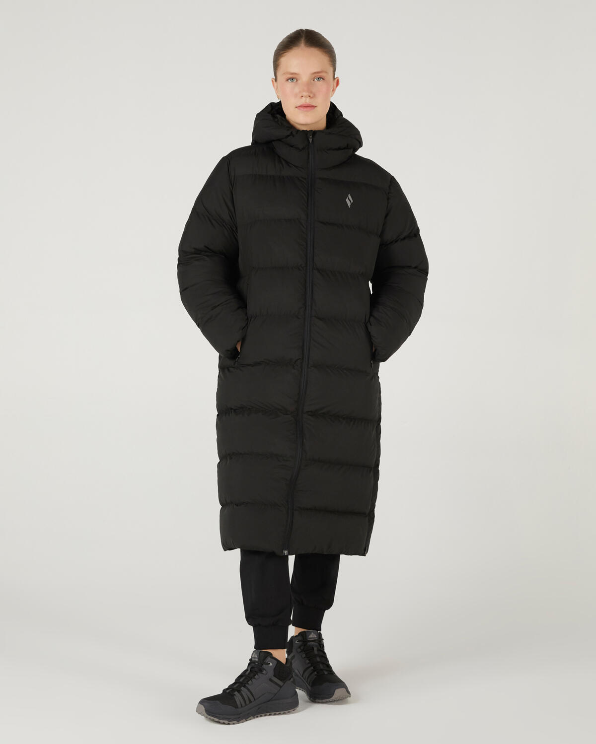 Skechers W Outerwear Puffer Jacket S242132-001 Siyah