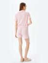 Koton Pijama Takımı 5SLK40056MK Pembe
