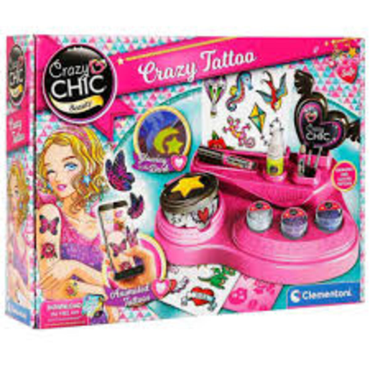 Clementoni Crazy Chic Çılgın Dövmeler CLE-18733