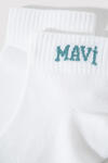Mavi Çorap M1912785-20843 Beyaz Stnd