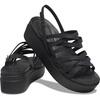 Crocs Brooklyn Strappy Lowwdg 206751_001 Black