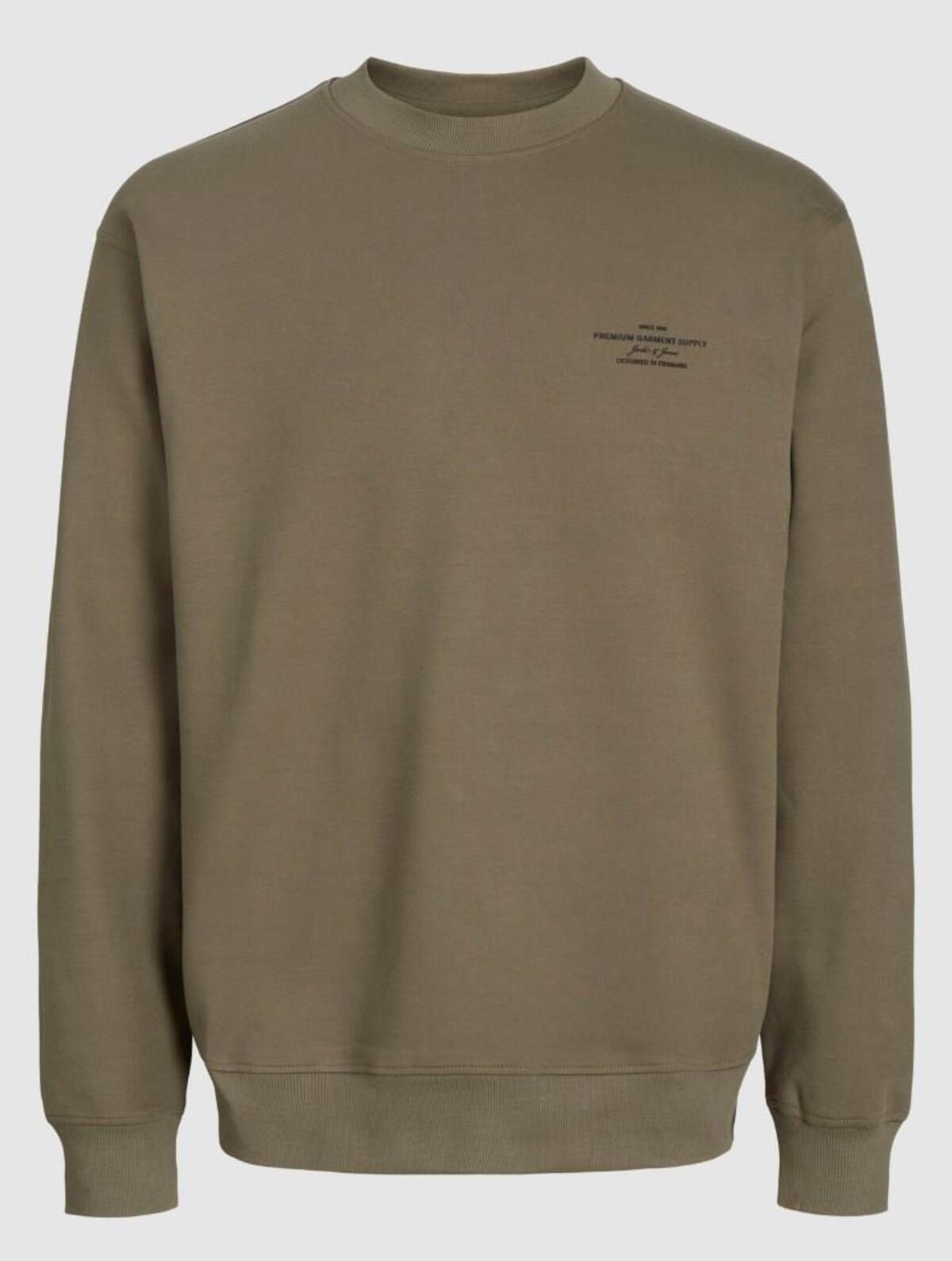 Jack&Jones Sweatshirt 12261386 Koyu Yeşil