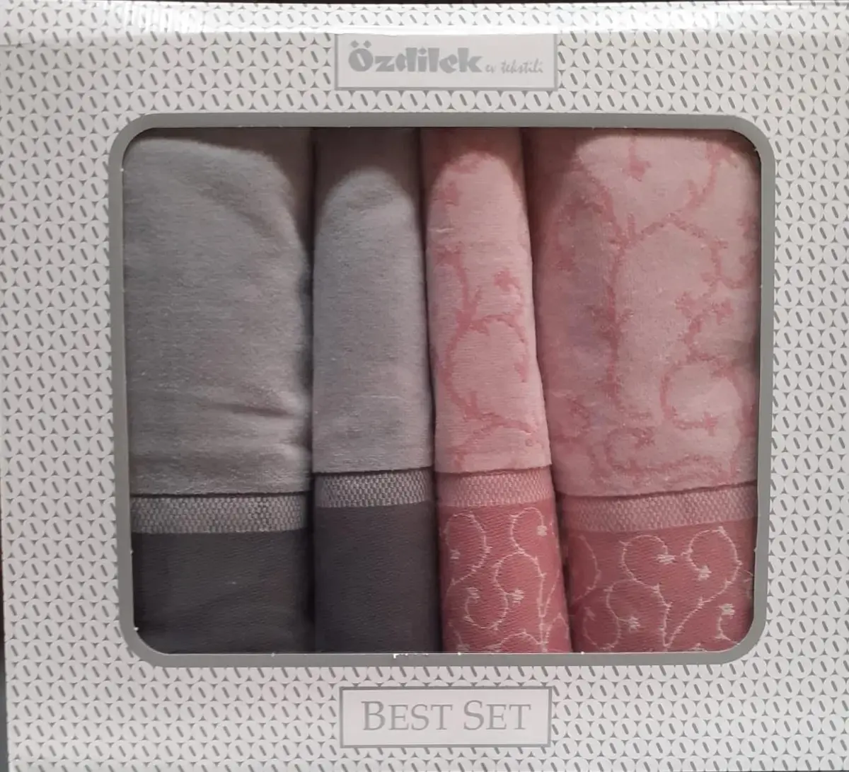 Özdilek Best Set Jalen Gri-Pembe