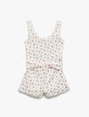 Koton Pijama Takımı 5SLK40153MK Beyaz Desenli