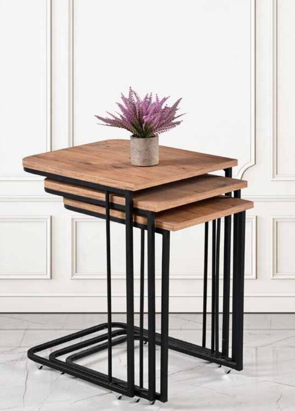 Güneş Zigon Sehpa C Tekerlekli Atlantik 378