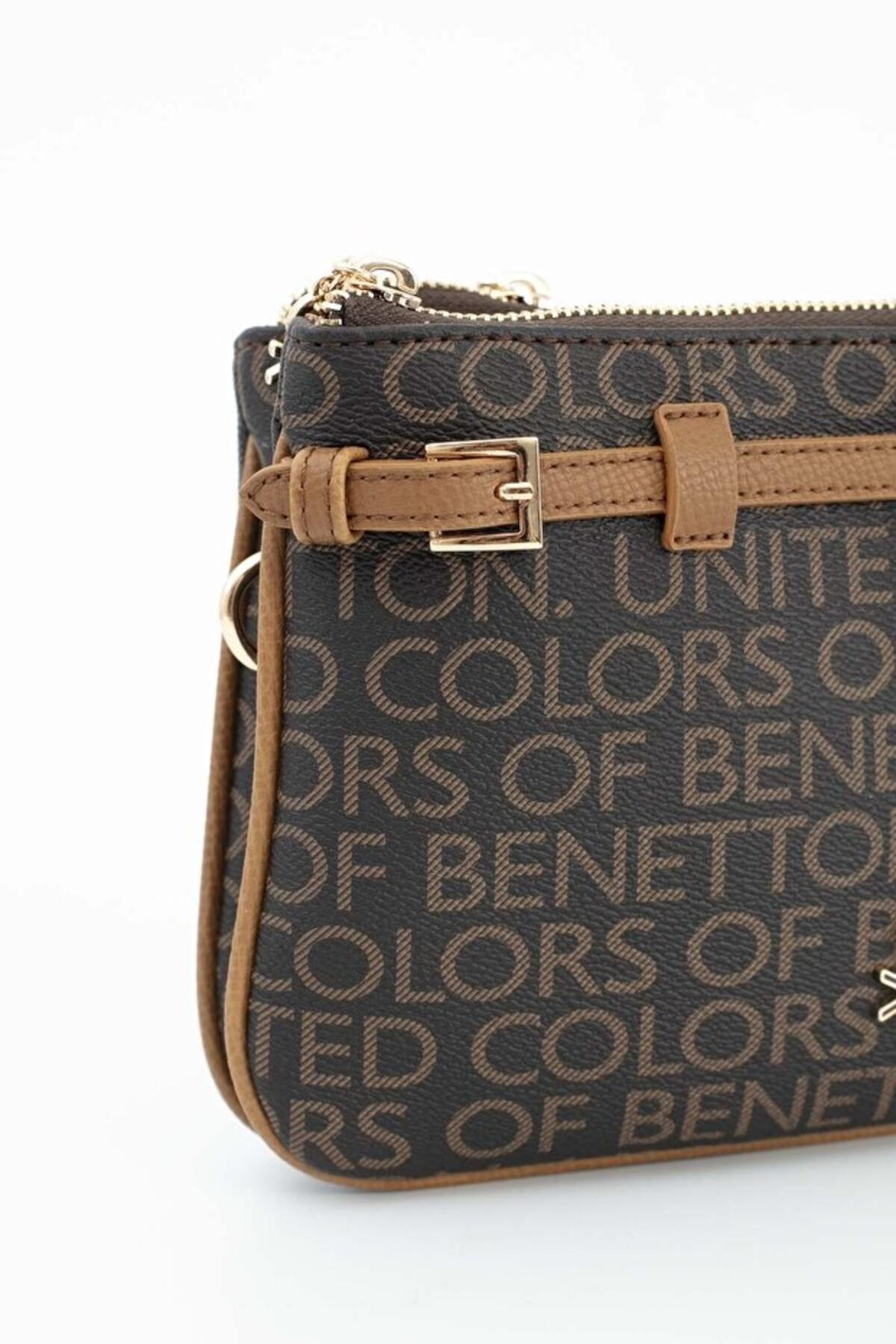 United Colors Of Benetton Kadın Kol Çantası BNT_1681 Kahve-Taba United Colors Of Benetton Kadın Kol Çantası BNT_1681 Kahve-Taba