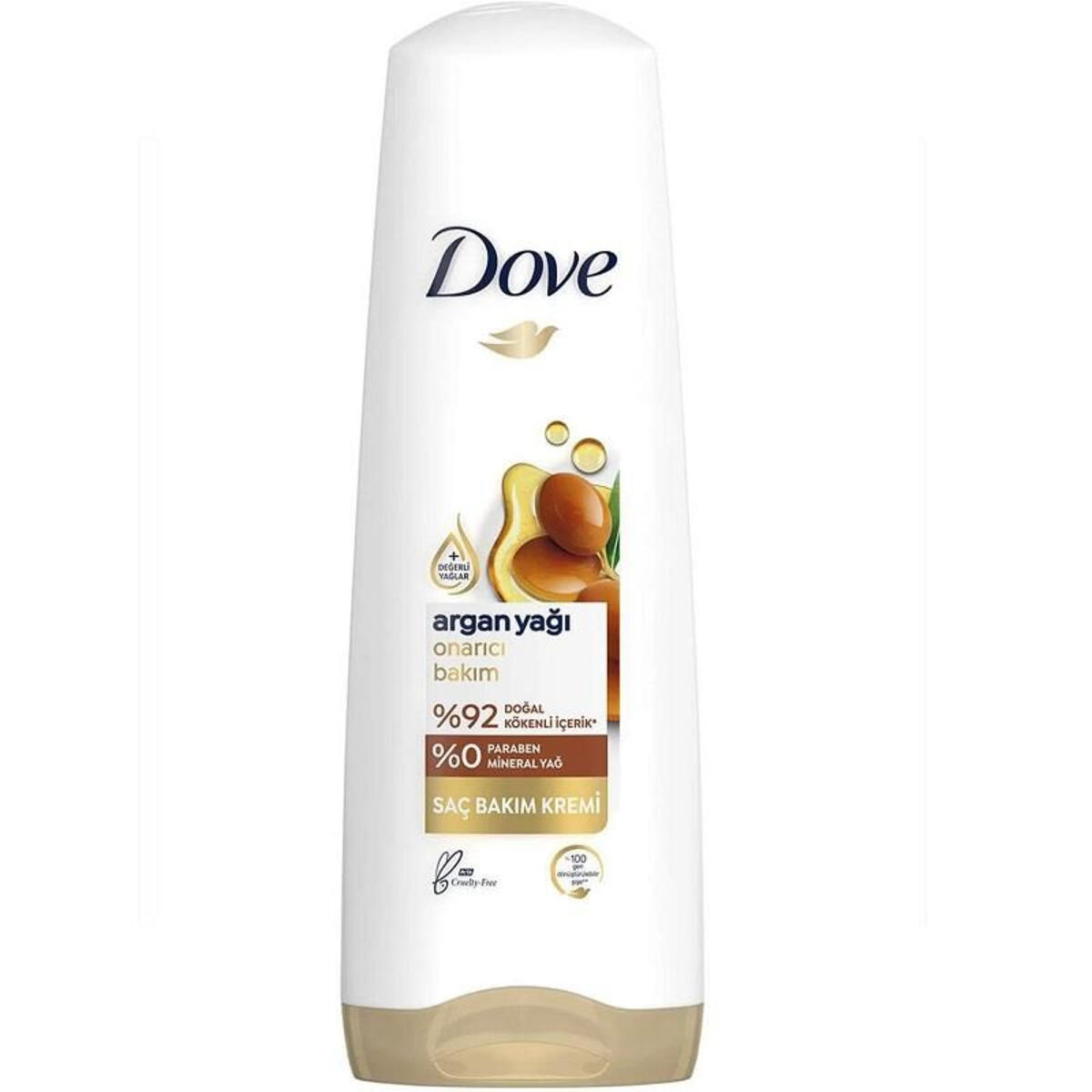 Dove Saç Bakım Kremi Argan Yağı Onarıcı Bakım 350Ml