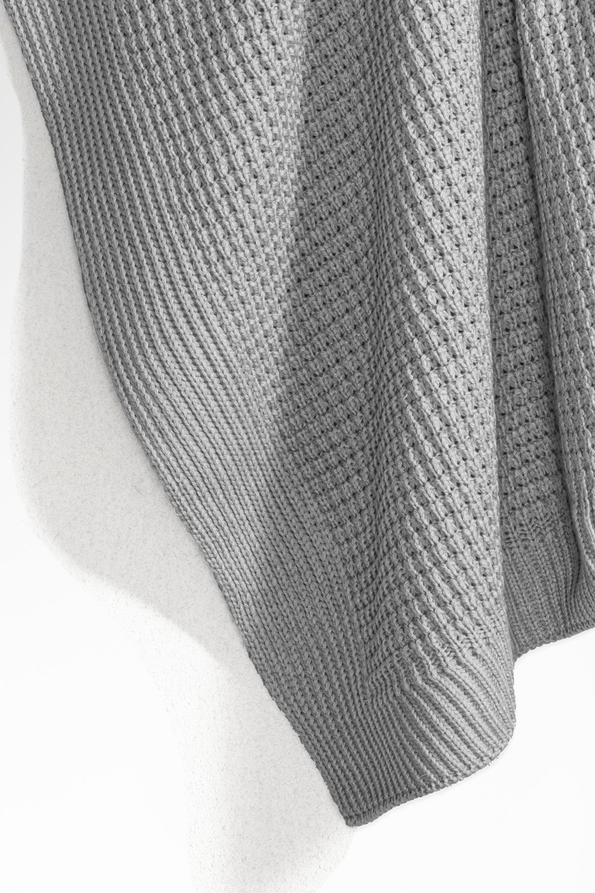 Kanz Triko Battaniye (Knz-006)(Knz-007) Gri