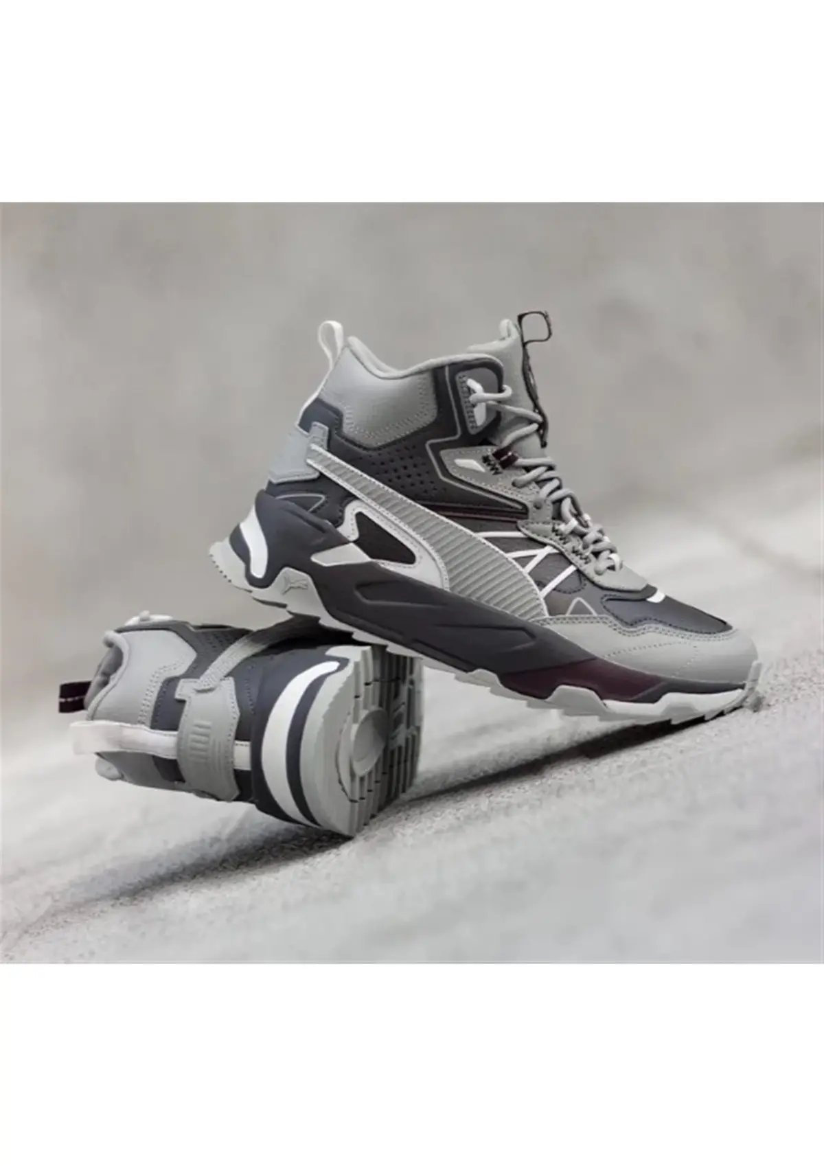 Puma Trinity Mid Hybrid L 39398510 Koyu Gri
