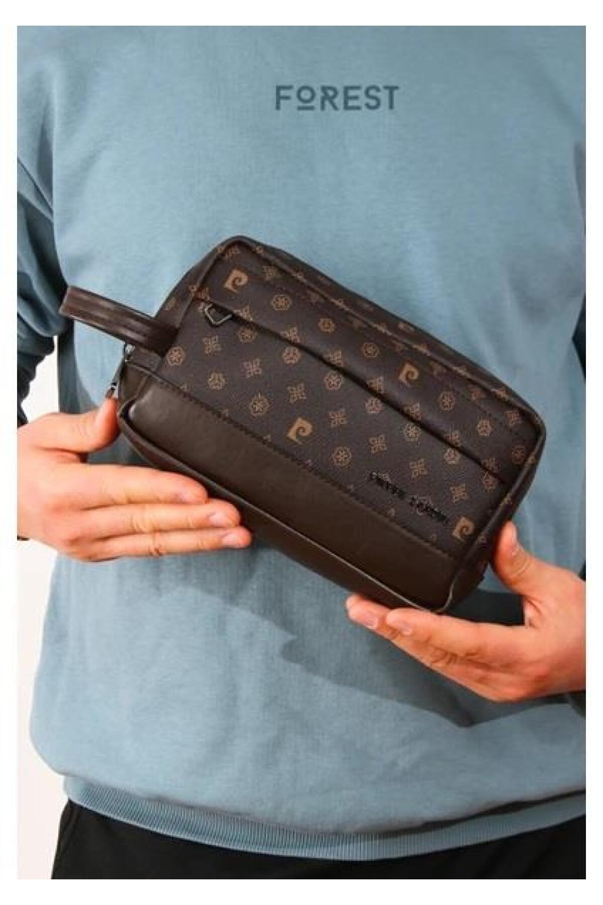 Pierre Cardin Portföy Çanta 01PC002000-MO Kahve