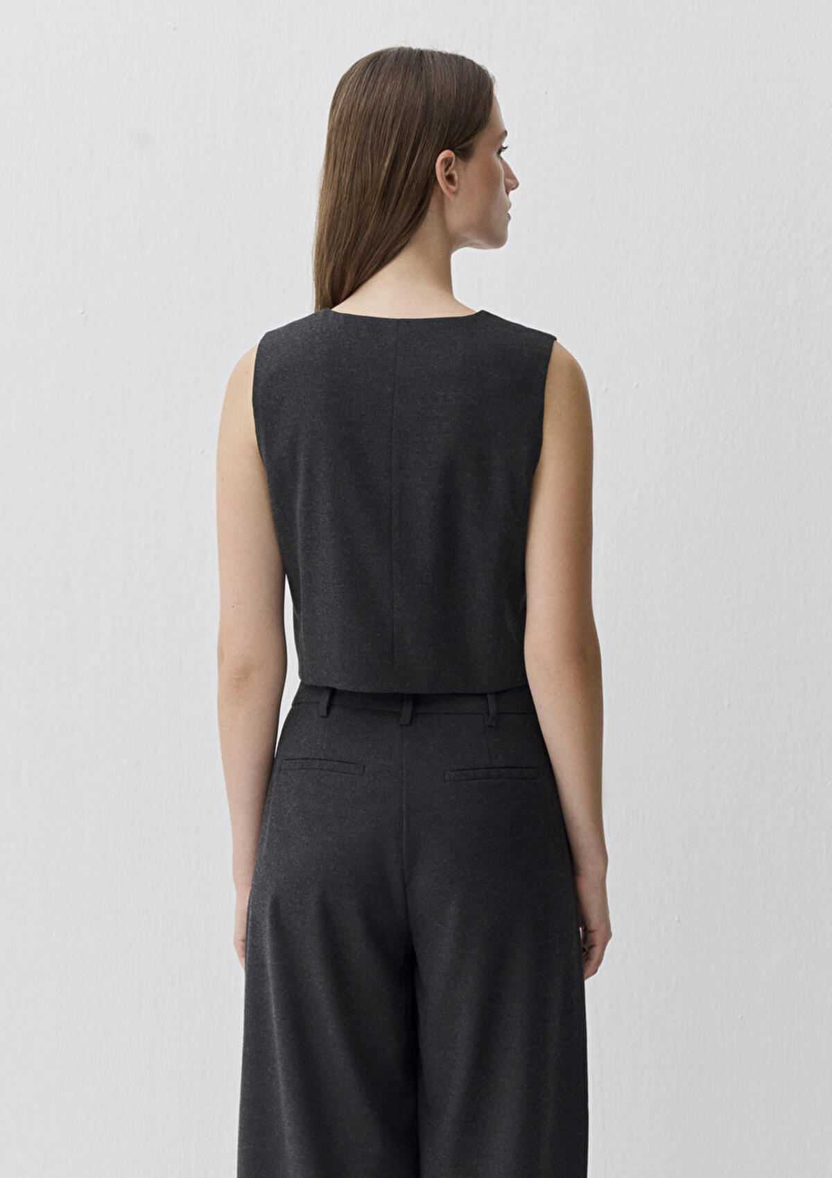 Mavi Yelek M1110796-87829 Antrasit Melanj