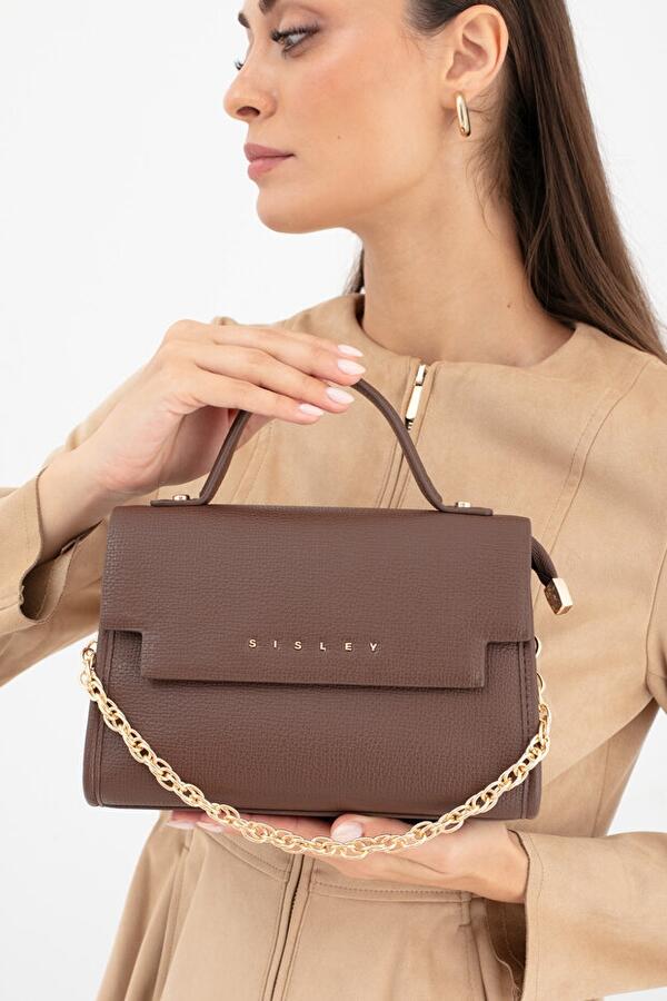 Sisley Kadın Kol Çantası SLY_237 Kahve