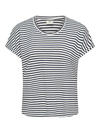 Jdy Kadın Tişört 15325267 Beyaz-Laci Çizgili