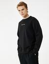 Koton Sweatshirt 6WAM70077MK Siyah
