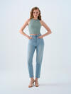 Loft Pantolon Mom Stella LF2038775 Mavi
