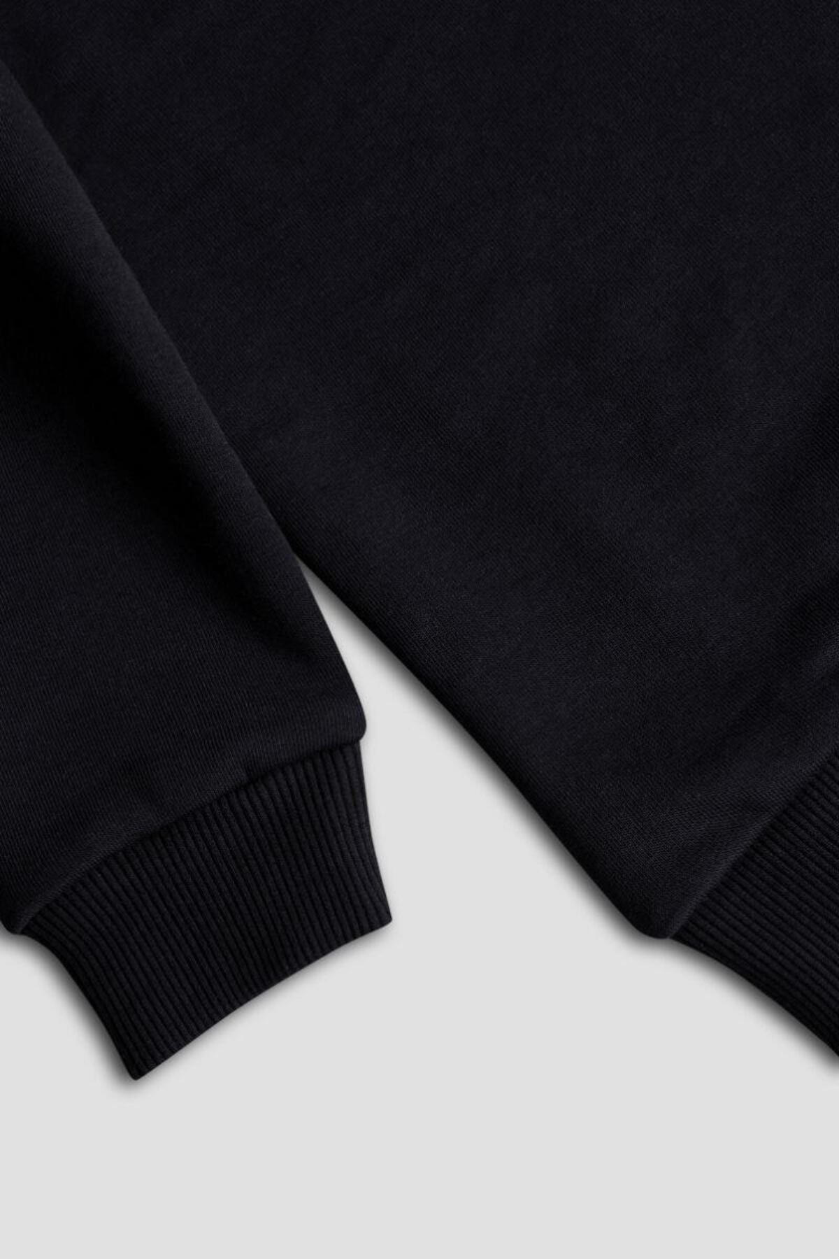 Benetton Sweatsshirt Erkek Çocuk BNT-B23342 26065 Siyah