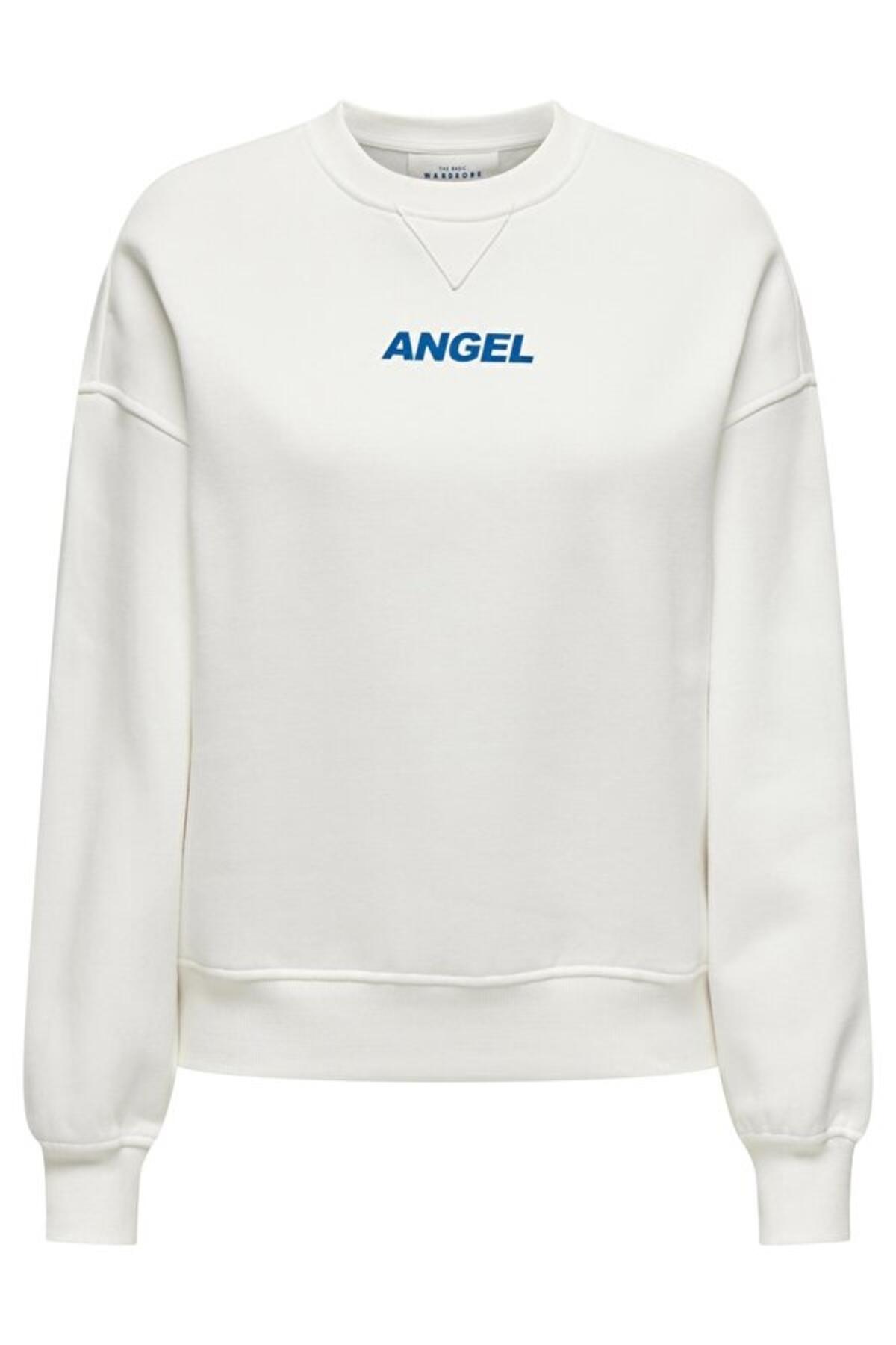 Only Sweatshirt 15329876 Kırık Beyaz