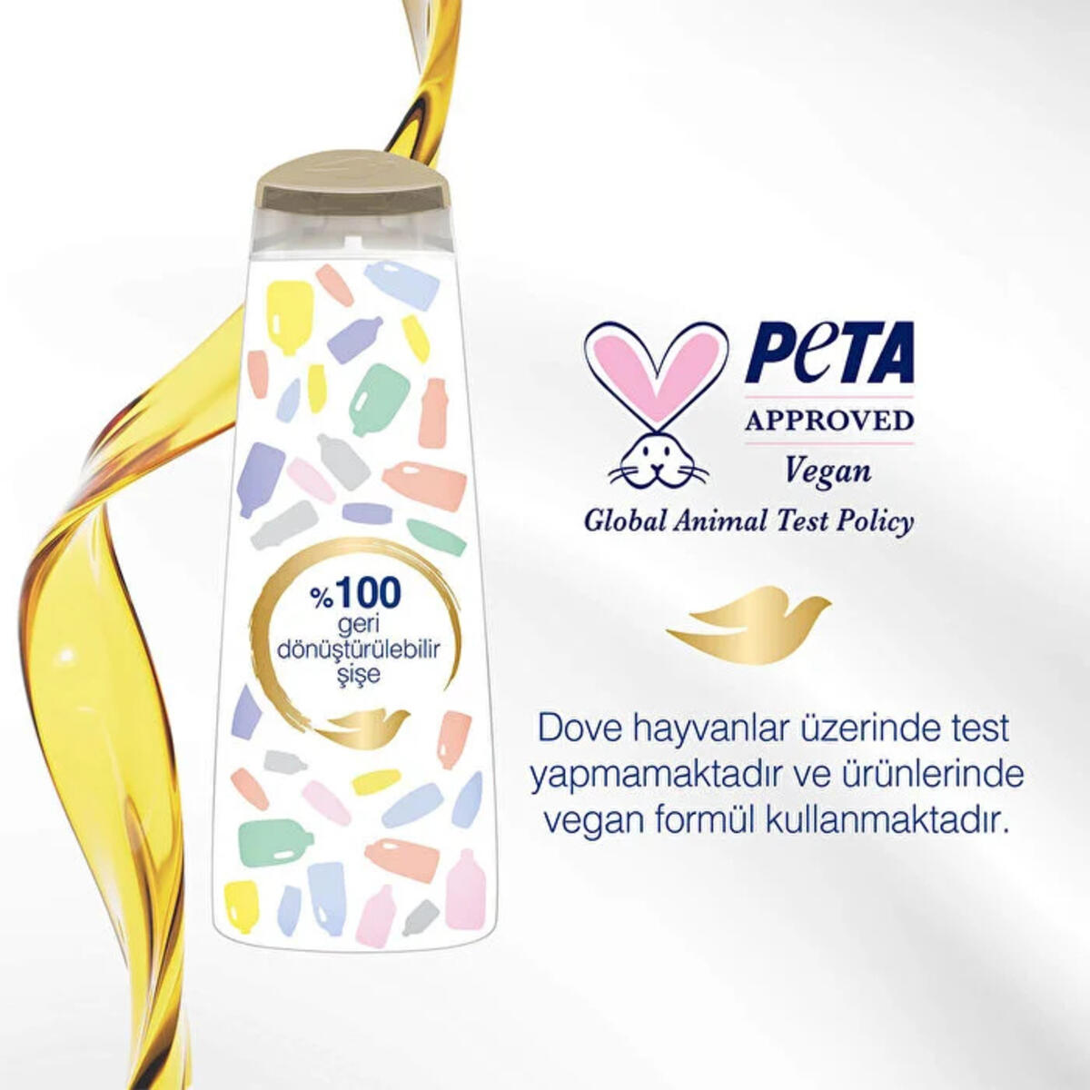 Dove Şampuan Hindistan Cevizi Yağı Güçlendirici 400Ml