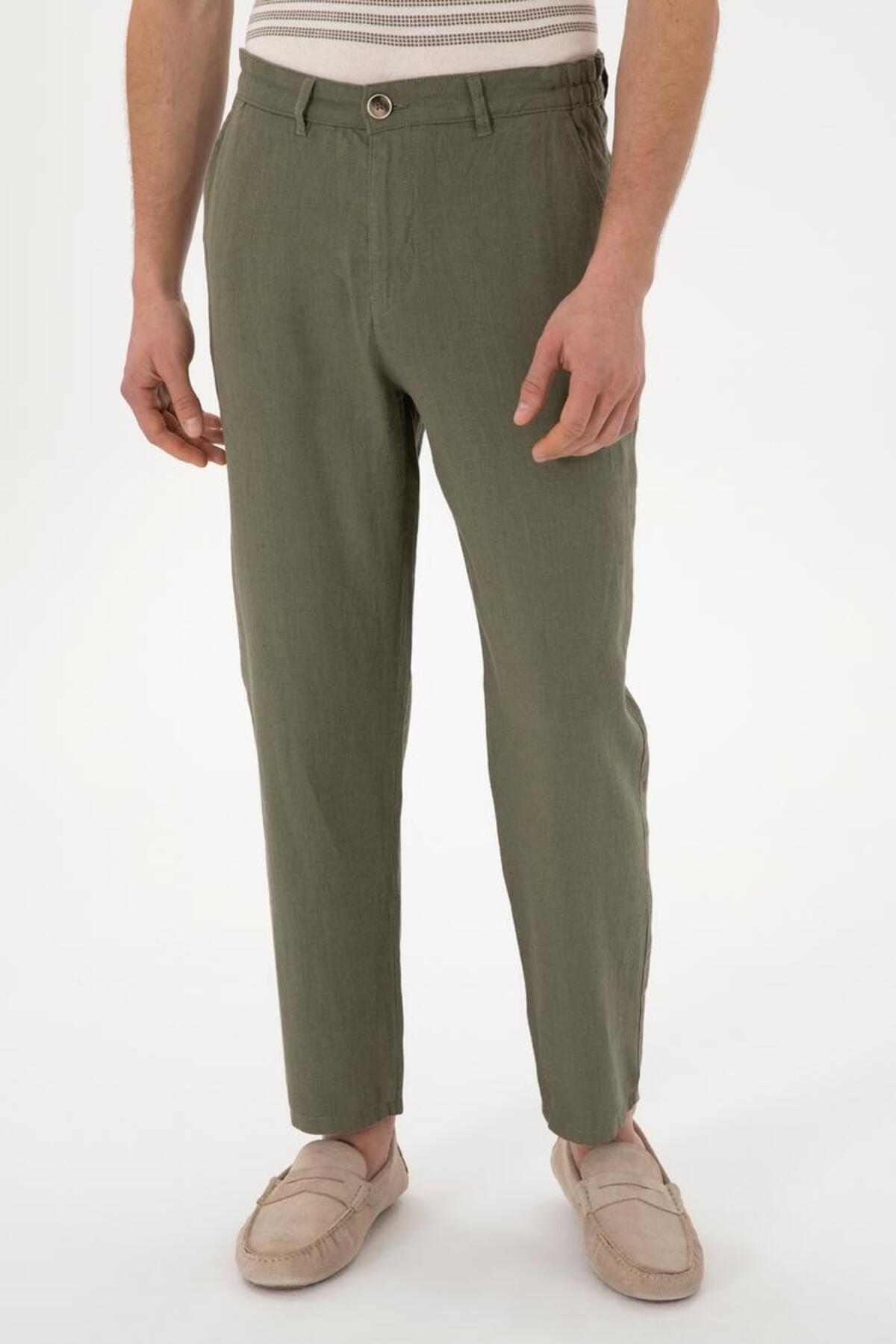 U.S Polo Assn. Pantolon 2106438 G081SZ078 Koyu Haki