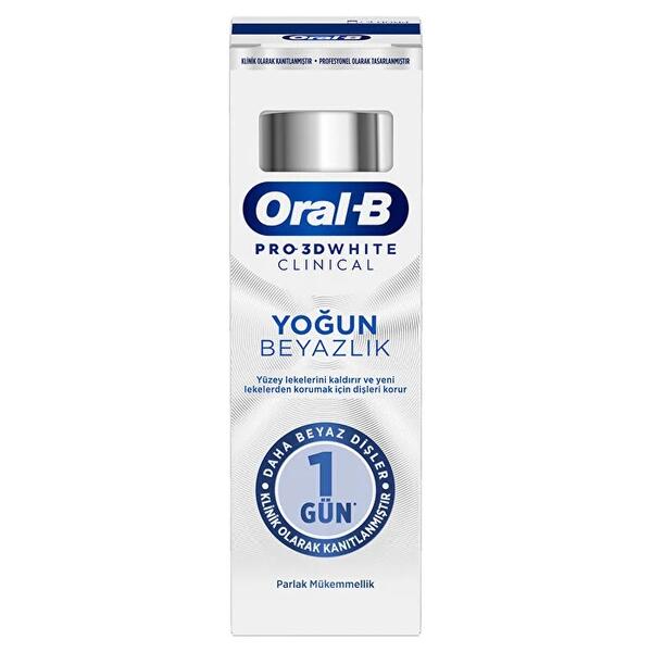 Oral-B Diş Macunu 3D White Clinical Mükemmel Parlaklık 75Ml