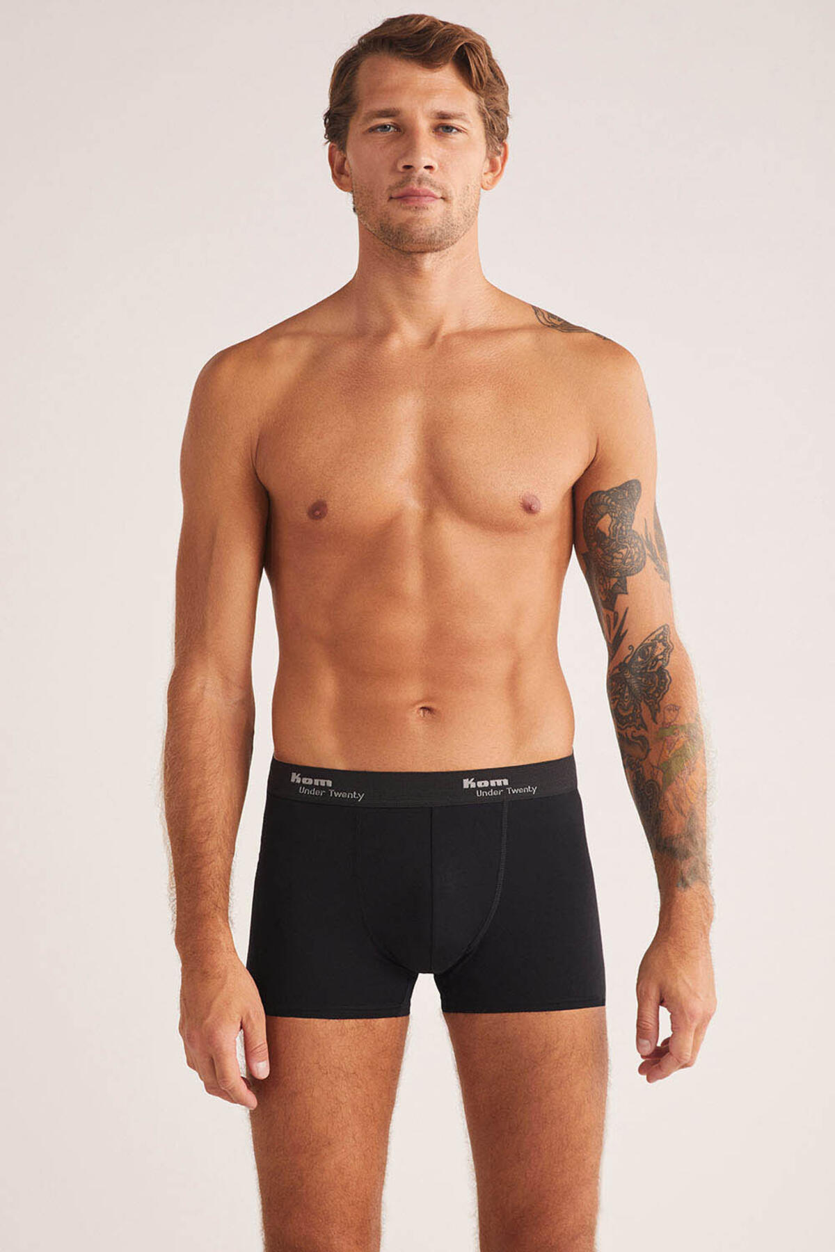 Kom Boxer Tight 2Li 1C11CBXK111.011 Siyah