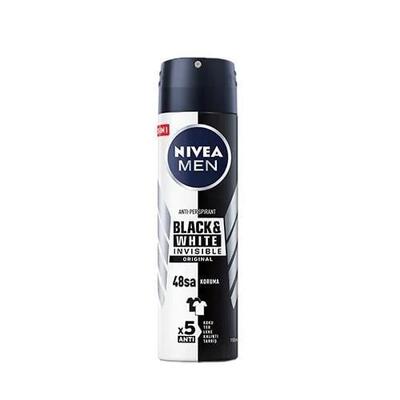 Nivea Erkek Deodorant Black&White İnvisible 150Ml (Dy)