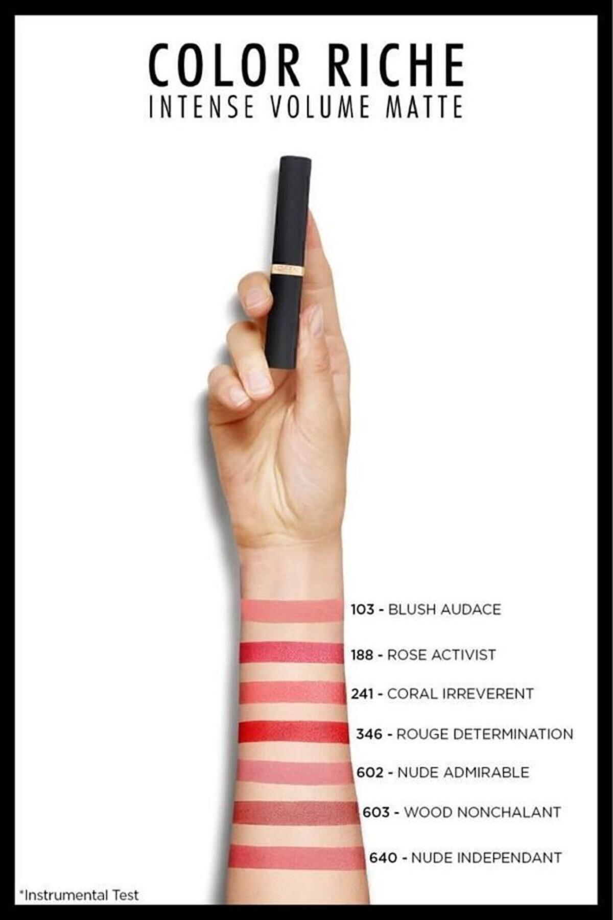 Loreal Paris Ruj Color Riche İntense Volume Mat No:188