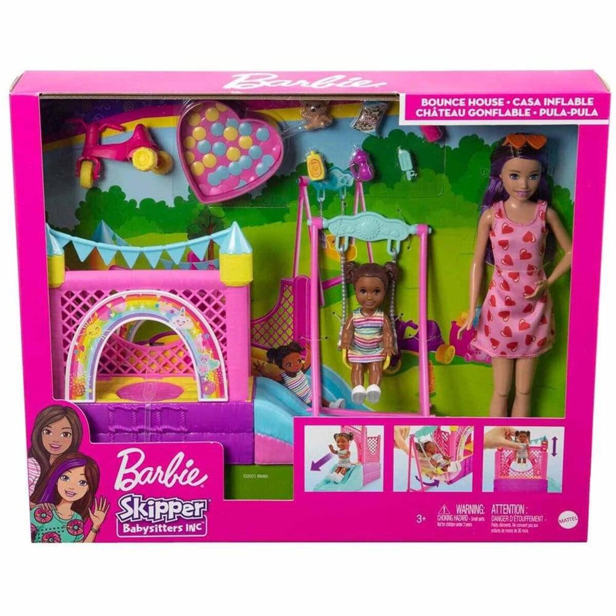 Barbie Bebek Bakıcısı Skipper Oyun Evi Seti MTL-HHB67