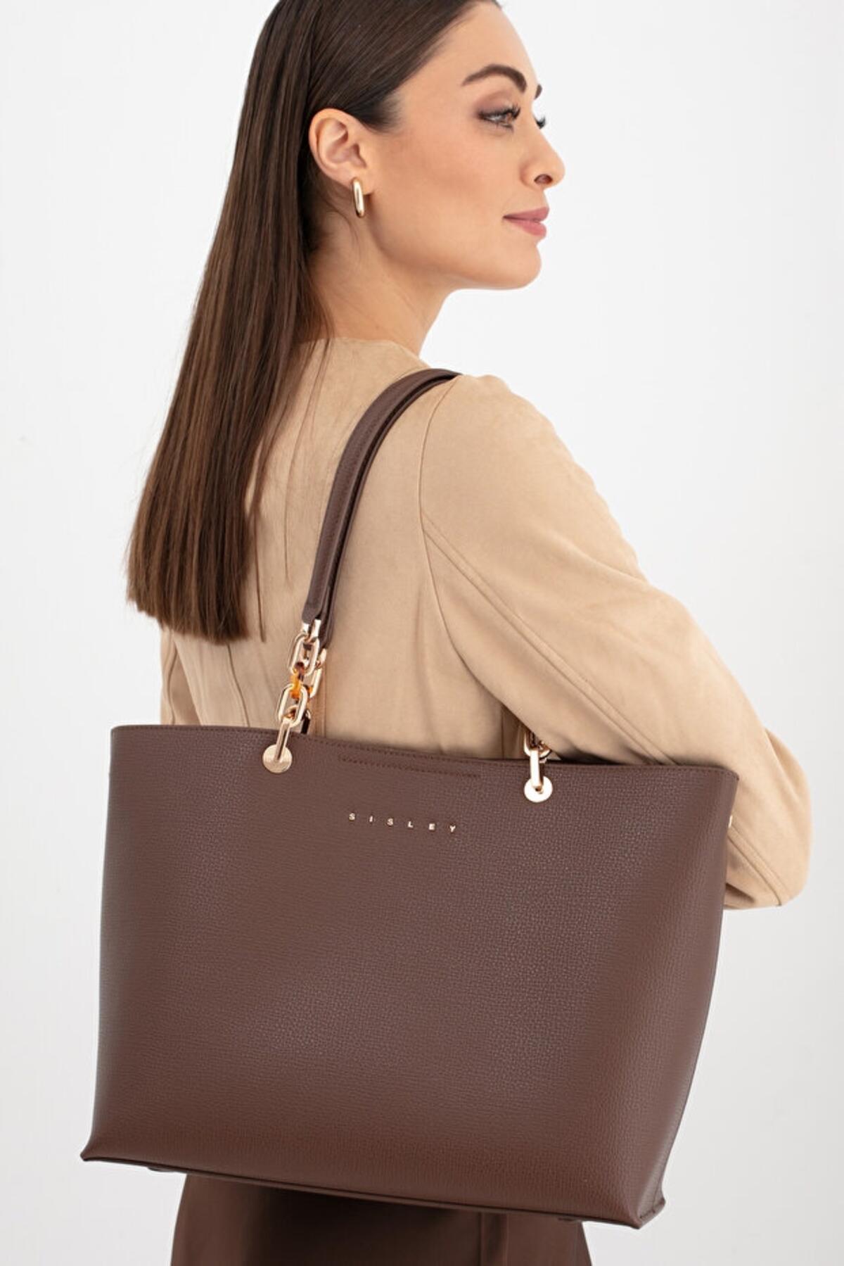 Sisley Kadın Kol Çantası SLY_285 Kahve Sisley Kadın Kol Çantası SLY_285 Kahve