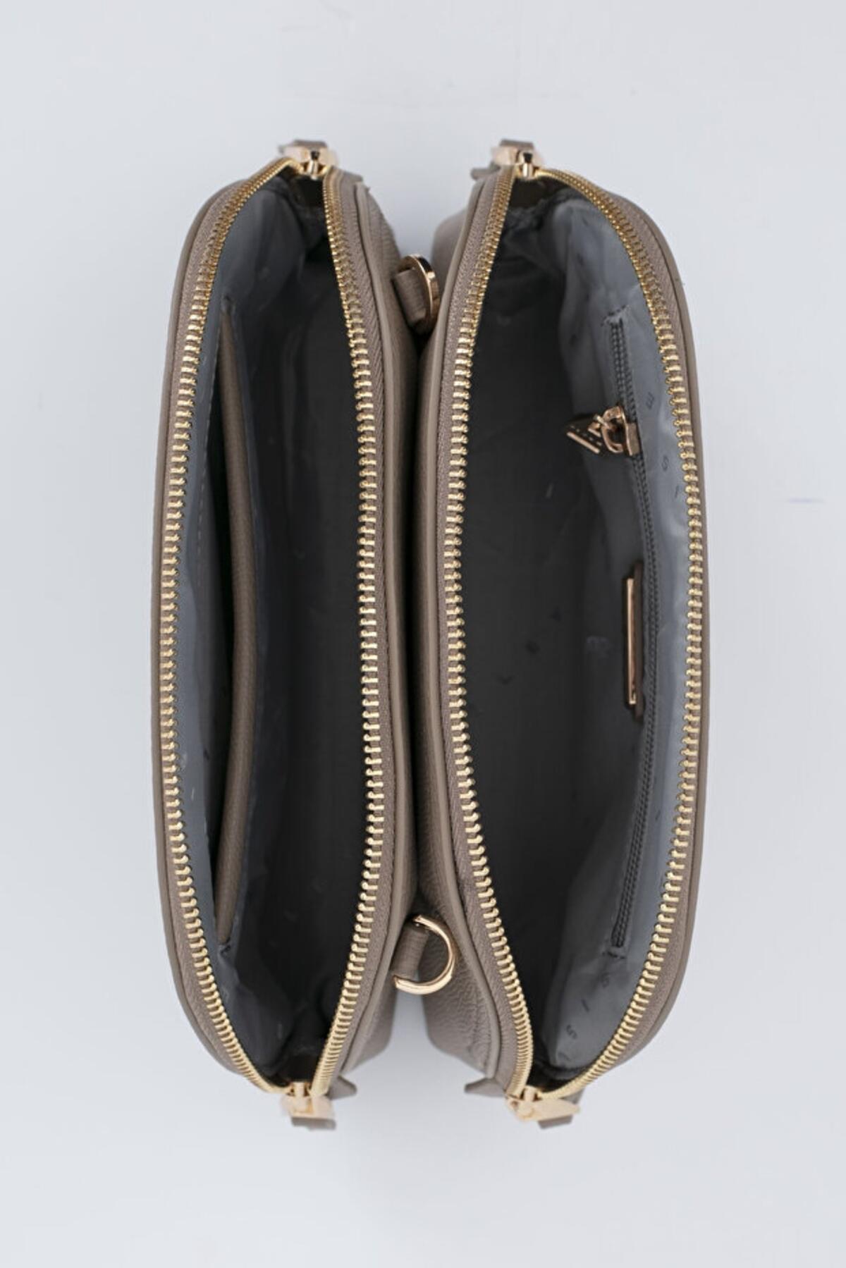 Sisley Kadın Kol Çantası SLY_277 Taş - Haki