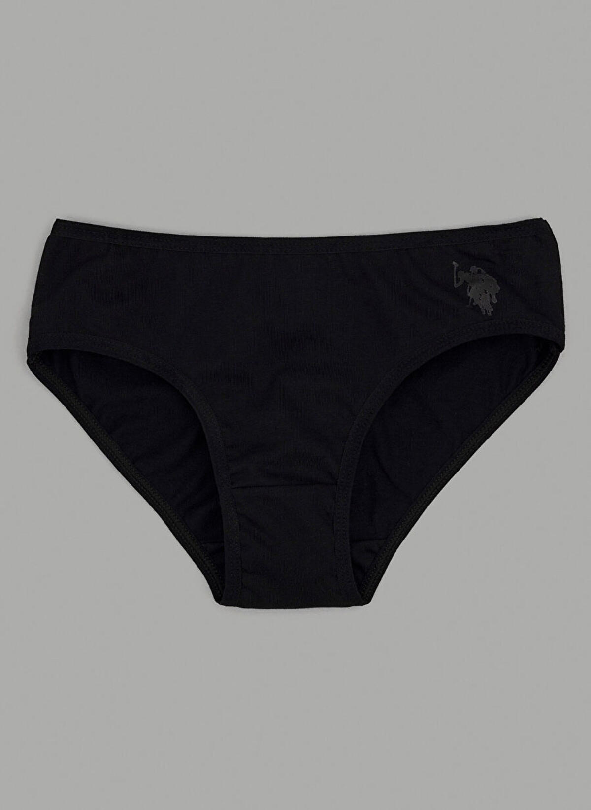 U.S Polo Assn. Külot Kız Çocuk US1677 Siyah