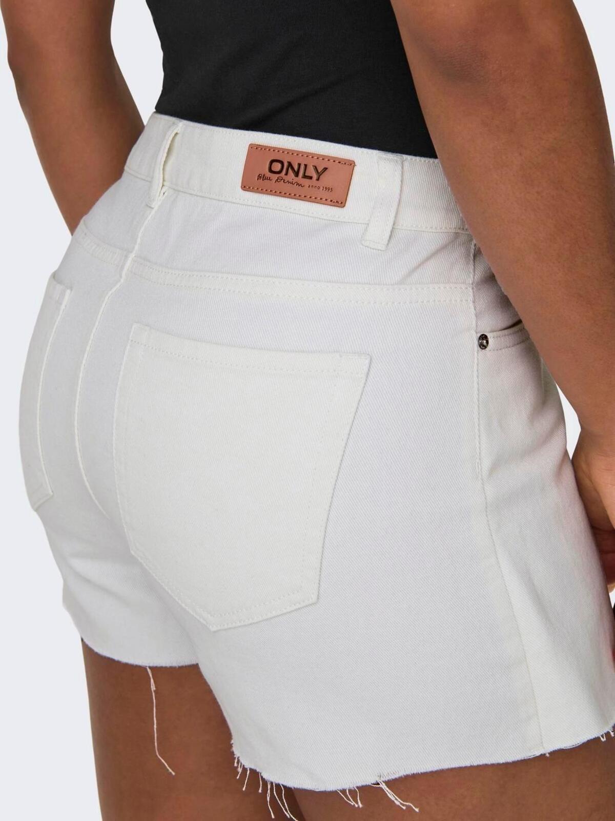 Only Şort 15227220 Beyaz
