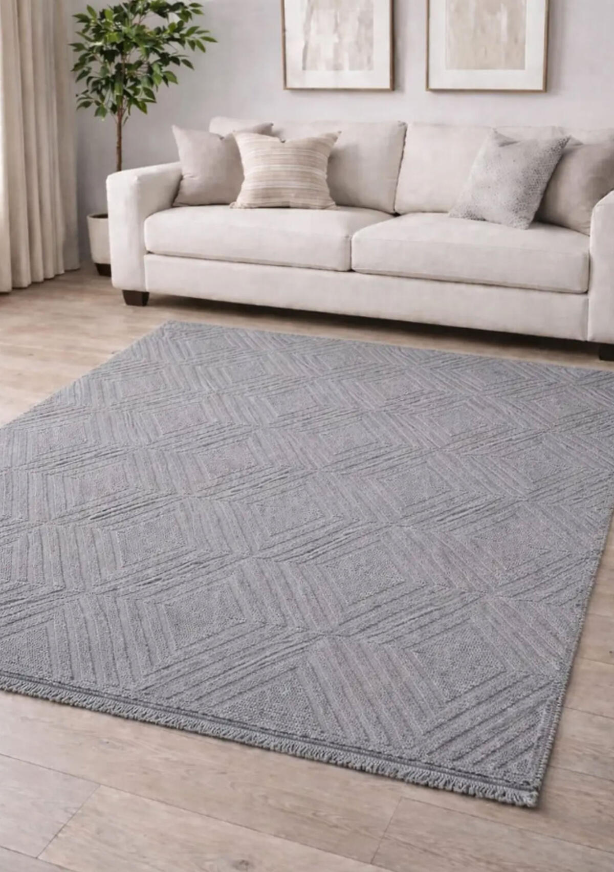 Livdora Halı 120*190 Grafh Gri