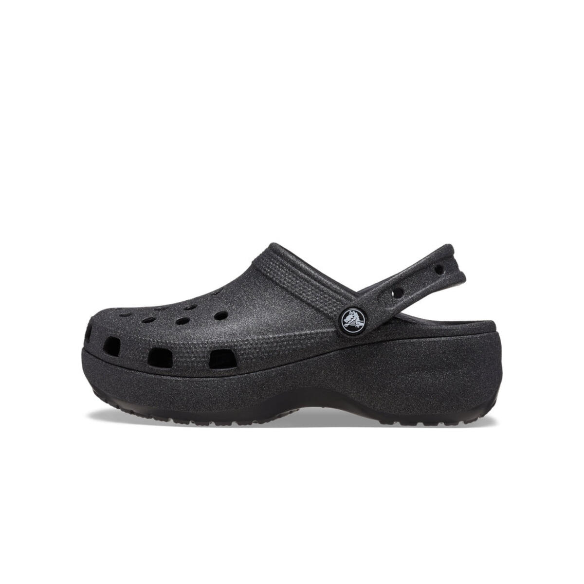 Crocs Classic Platform Glitter Clog 207241_001 Black