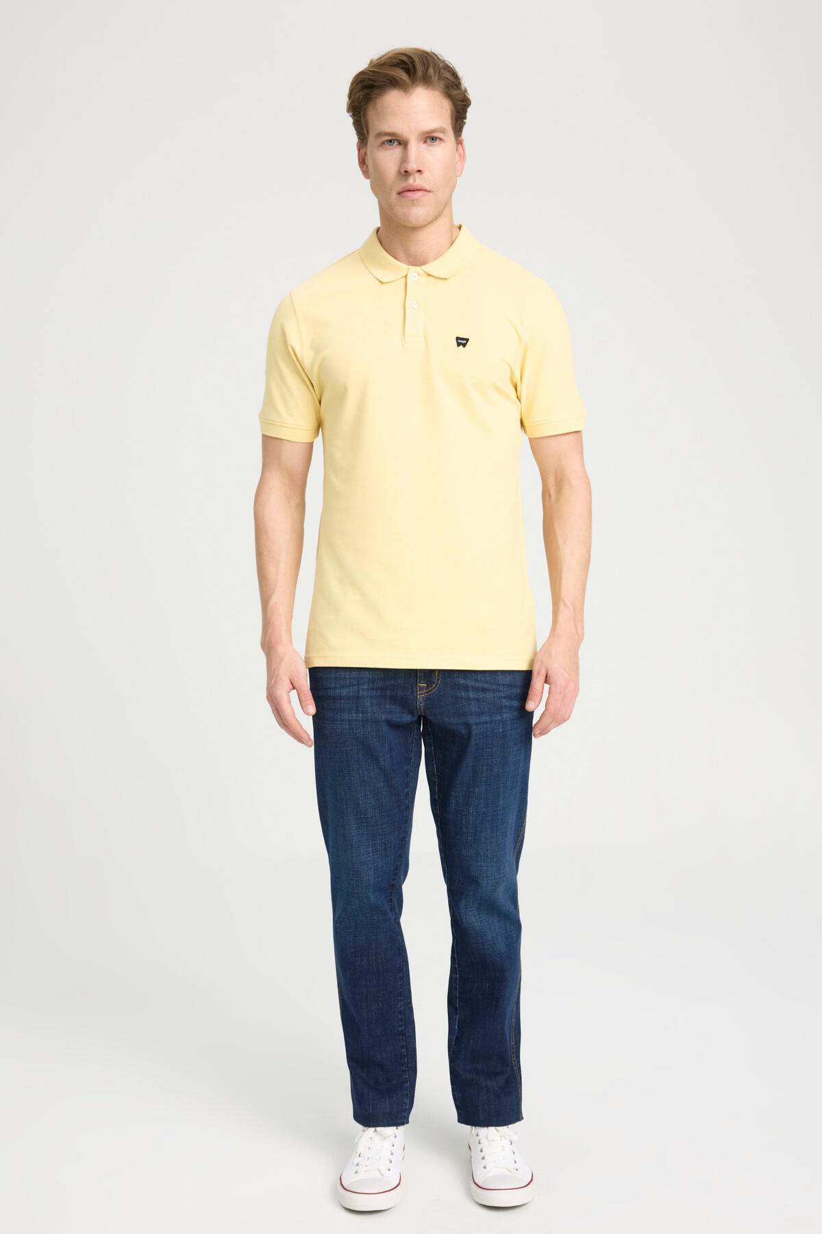 Wrangler Tişört W7D5K4XX2TXCU Sarı