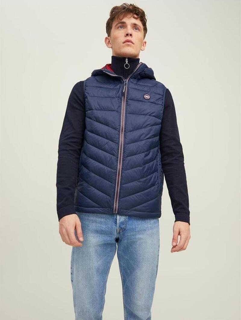 Jack&Jones Yelek 12211789 Lacivert