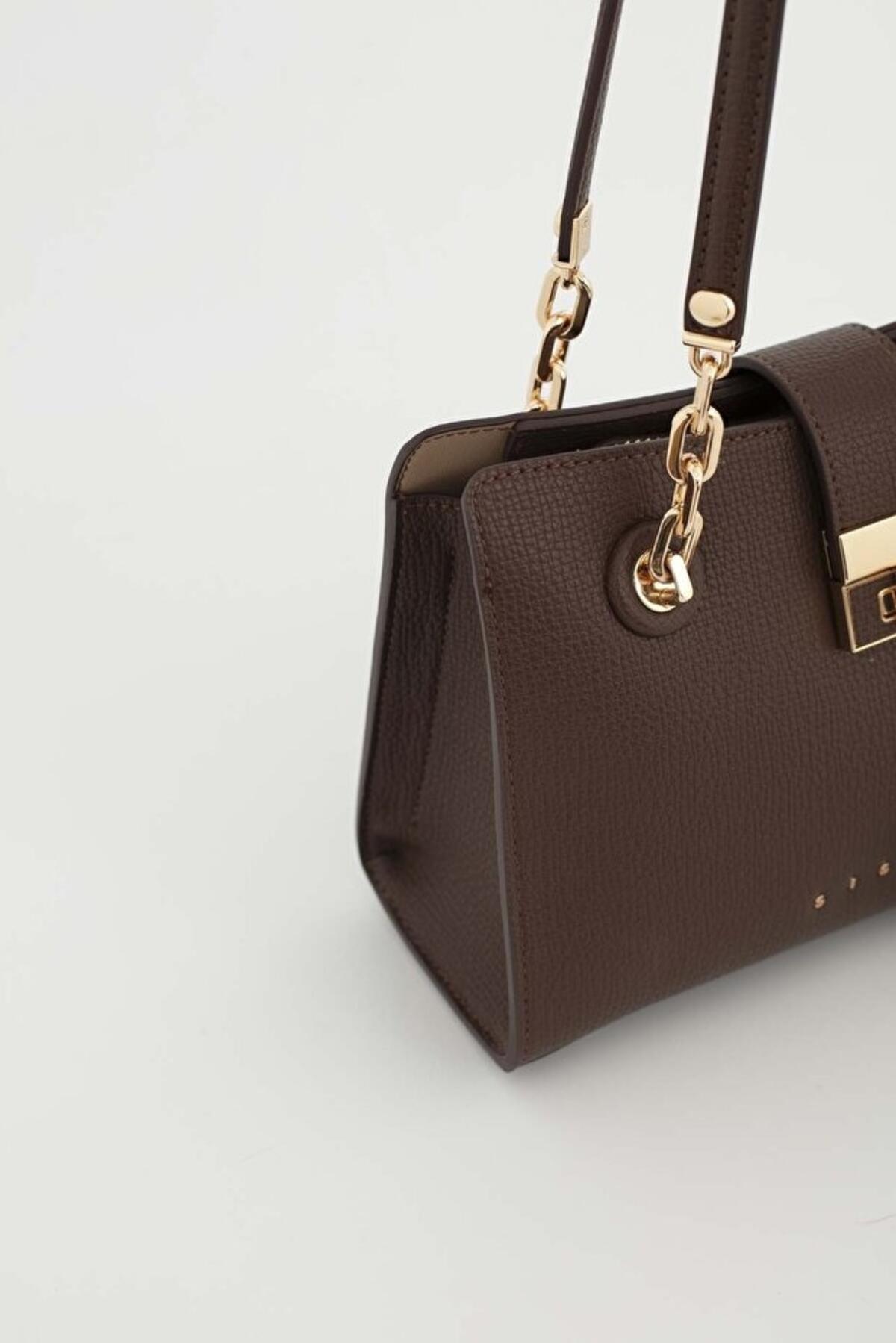 Sisley Kadın Kol Çantası SLY_269 Kahve