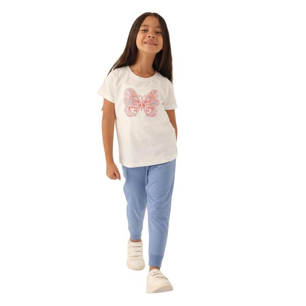 Rolypoly Pijama Takım Kız Çocuk RP3390-2 Krem
