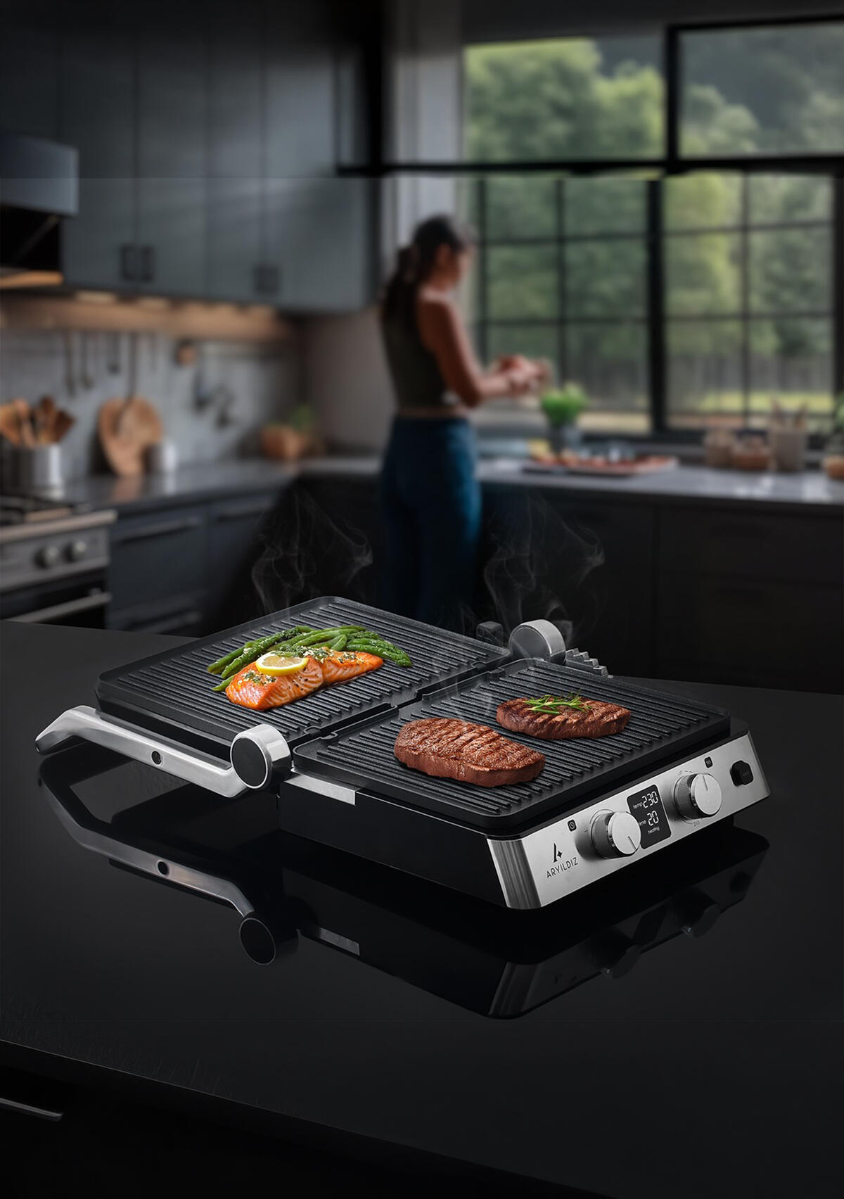 Aryıldız Tost Makinesi Deluxe Grıll 153AR263068
