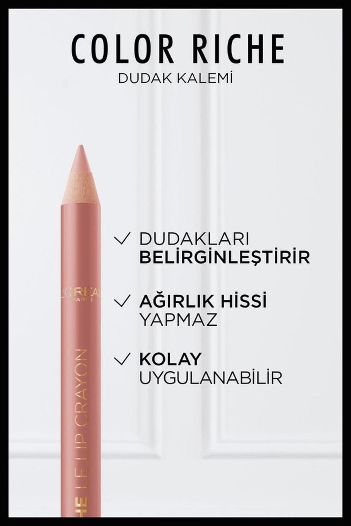 Loreal Paris Dudak Kalemi Riche No:601