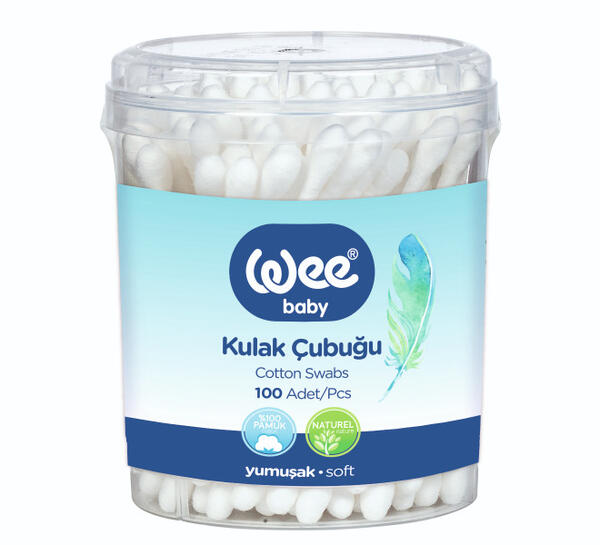 Wee Baby Kulak Çubuğu Pamuklu 100Lü RB905