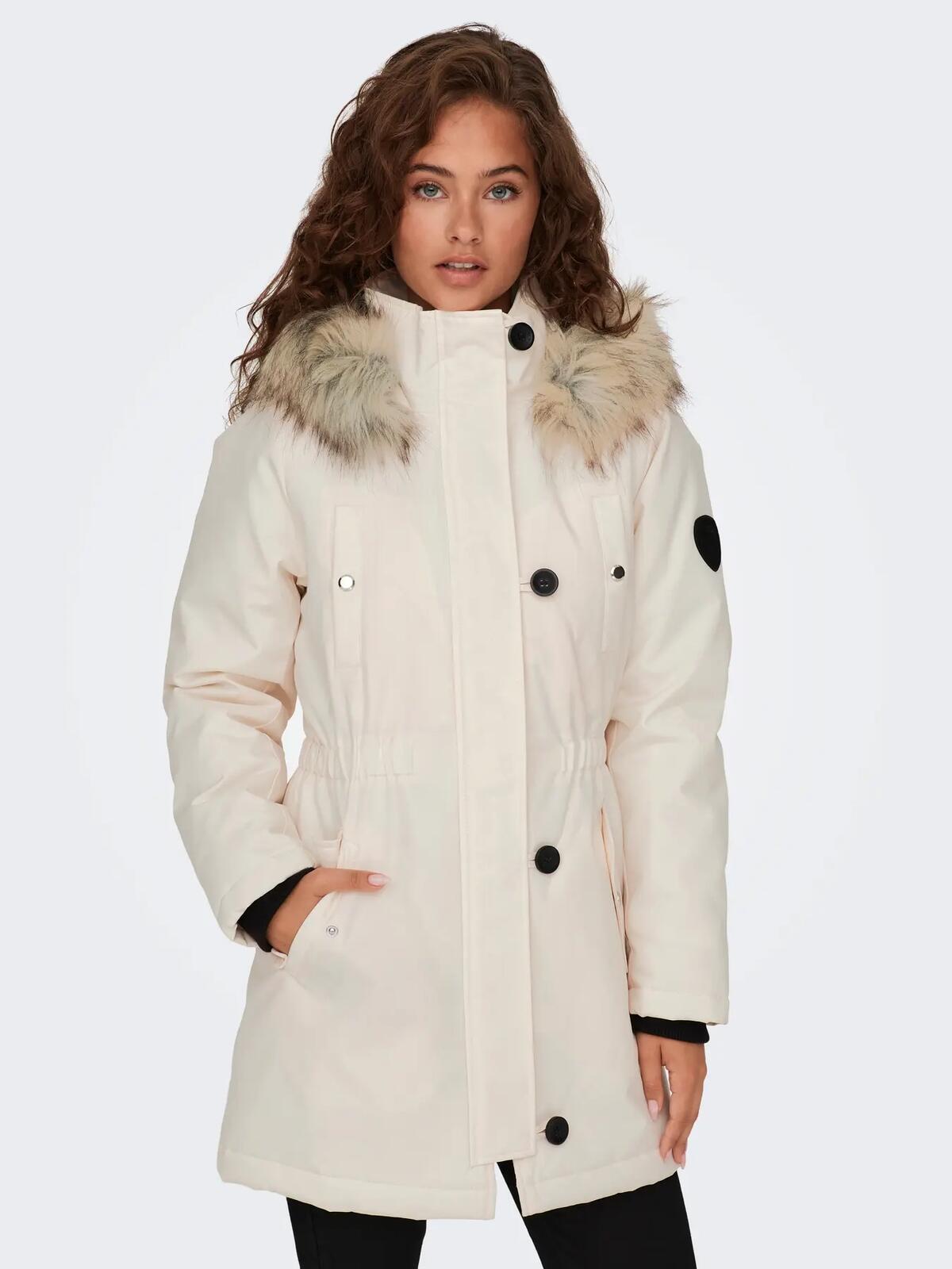 Only Parka 15304625 Krem