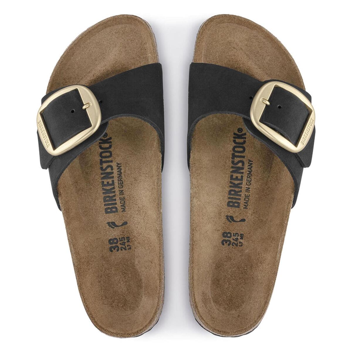 Birkenstock Madrid Big Buckle Nl 1023373 Black