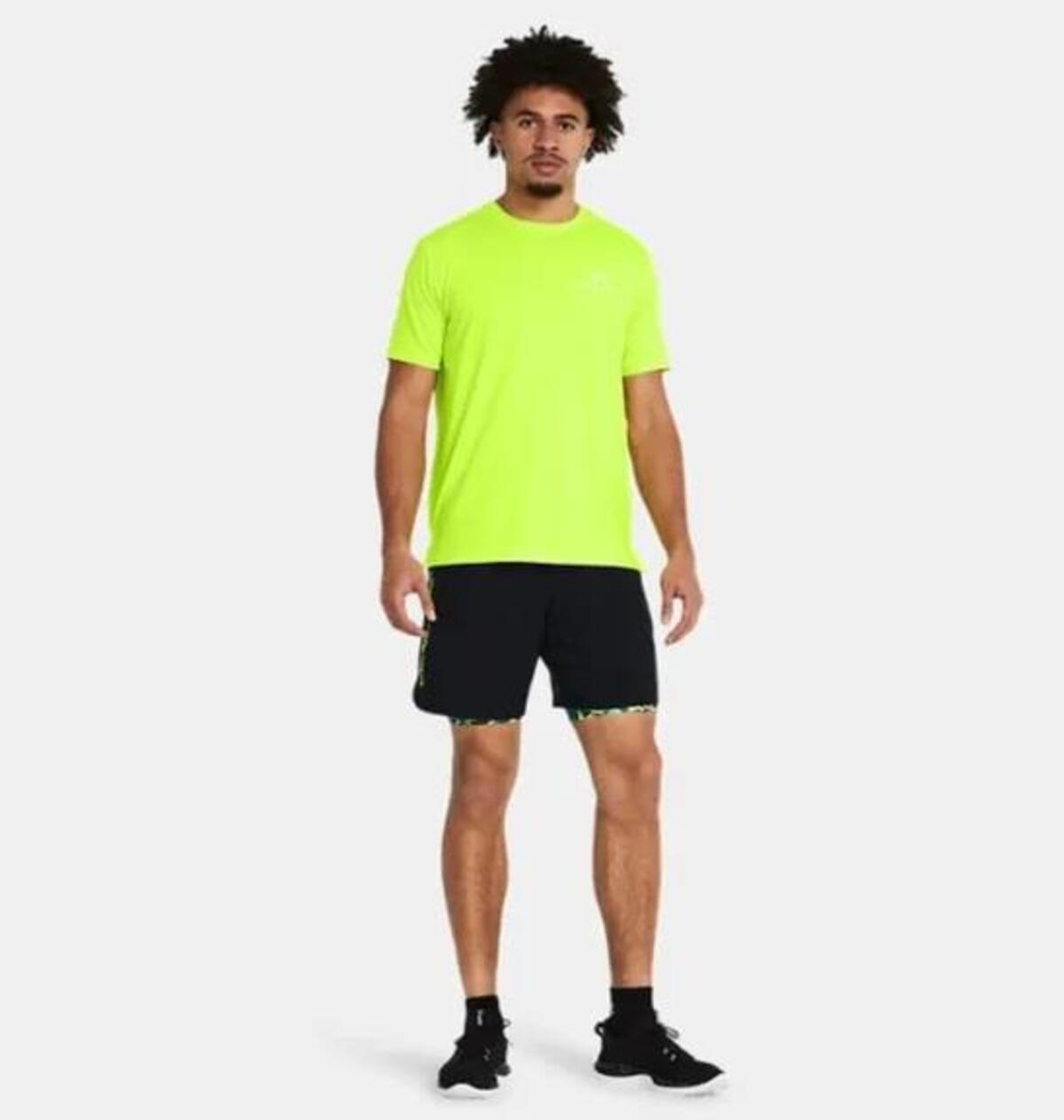 Under Armour Ua Woven Wdmk Shorts 1383356-002 Siyah
